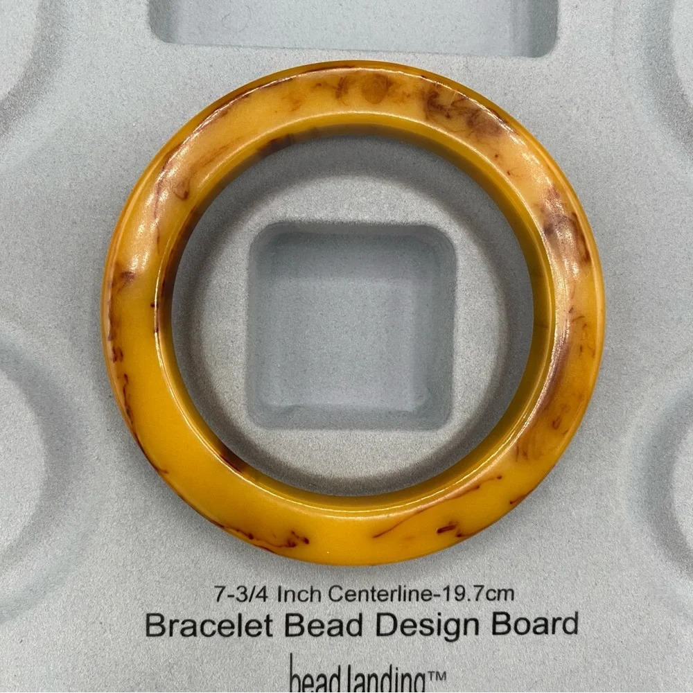 Bakelite Bangle Butterscotch Caramel - Picture 9 of 11